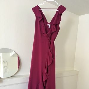 Leith XL magenta purple maxi dress